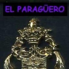 Medallas históricas: ESCUDO MEDIEVAL DE ORO DE 24 KILATES LAMINADO DE MUNICIPIO DE ESPEJO CORDOBA ESPAÑA. Lote 327572858