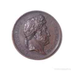 Medallas históricas: LOUIS PHILIPPE I ROI DES FRANCIS BRONZE MEDAL KING OF FRANCE 1842. Lote 330739528