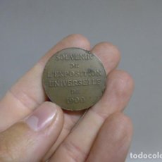 Medallas históricas: ANTIGUA MEDALLA FRANCESA DE 1900 DE LA EXPOSICION UNIVERSAL, ORIGINAL, FRANCIA.. Lote 337812793