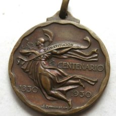 Medallas históricas: 078 MEDALLA URUGUAY 1930 CENTENARIO CONSTITUCIÓN. Lote 339867228