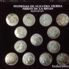 Medallas históricas: MONEDAS DE NUESTRA TIERRA -ARRAS DE LA RIOJA- PLATA 1ª LEY. Lote 341890083