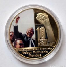 Medallas históricas: MEDALLA CONMEMORATIVA EN HOMENAJE A NELSON MANDELA