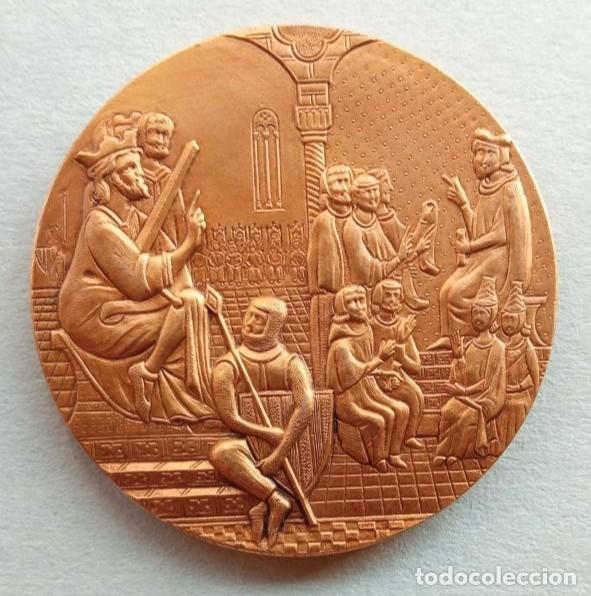 Historical Medals: ZC MEDALLA - CONGRESO ABOGAC&Iacute;A ARAGONESA - JACA (ARAG&Oacute;N) 1983 - ABOGADOS - ZARAGOZA, HUESCA, TERUEL