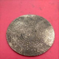 Medallas históricas: MEDALLA MEDALLON 1788 SIT NOMEN DOMINI BENDICTUM LOUIS XV BRONCE 10 CM. Lote 346743368