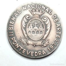 Medaglie storiche: MEDALLA II BIENAL NACIONAL DE ARTE .PONTEVEDRA 1973. Lote 350471214