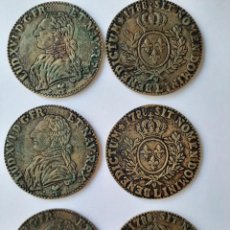 Medallas históricas: BRONCE. 6 PLACAS, MEDALLAS, MEDALLONES. PATINA VERDE, LUD XVI. 1788 SIT NOMEN DOMINI BENEDICTUM.. Lote 356059435