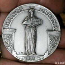 Medallas históricas: MEDALLA CONMEMORATIVA DE EL BANCO DE ESPAÑA PRIMER CENTENARIO 1956. Lote 363844100