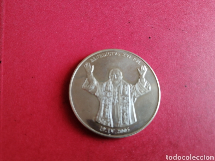 Medallas hist&oacute;ricas: Medalla Benedicto XVI 2005 - Foto 1