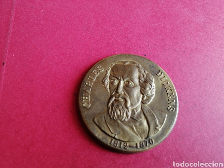 Medallas hist&oacute;ricas: Medalla Charles Dickens - Foto 1