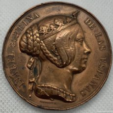 Medallas históricas: MEDALLA EN MEMORIA DE LOS HECHOS HEROICOS DEL REGIMIENTO DE INGENIEROS 1847. Lote 366249291