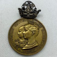 Medallas históricas: MEDALLLA EXPOSICION UNIVERSAL DE BARCELONA 1888 BRONCE. Lote 368918741