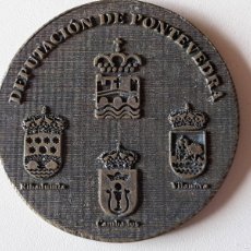 Medallas históricas: PONTE DE SANTA MARTA - DEPUTACION PONTEVEDRA - MEDALLA CONMEMORATIVA 2007 - ACABADO AMARILLO