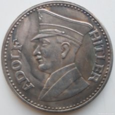 Medallas históricas: IMPRESIONANTE MONEDA CONMEMORATIVA ADOLF HITLER 1889 - 1945. Lote 374154899