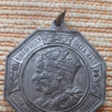 Medallas históricas: (MEDALLA)(1935)(COBRE-HIERRO) JUBILEO GEORGE V Y QUEEN MARY. Lote 374938669