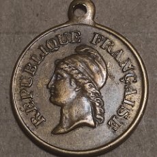 Medallas históricas: FRANCIA 1872 MEDALLA RECUERDO GRANDES CONCURSOS DE ORFEONES Y MÚSICA. VILLA D´AUCH. Lote 376317734