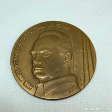 Medallas históricas: MEDALLA EN BRONCE PRIMER MINISTRO ISRAELÍ YITZHAK RABIN - BRONCE - 140GR - 7 CM - AÑO 1995. Lote 376875059