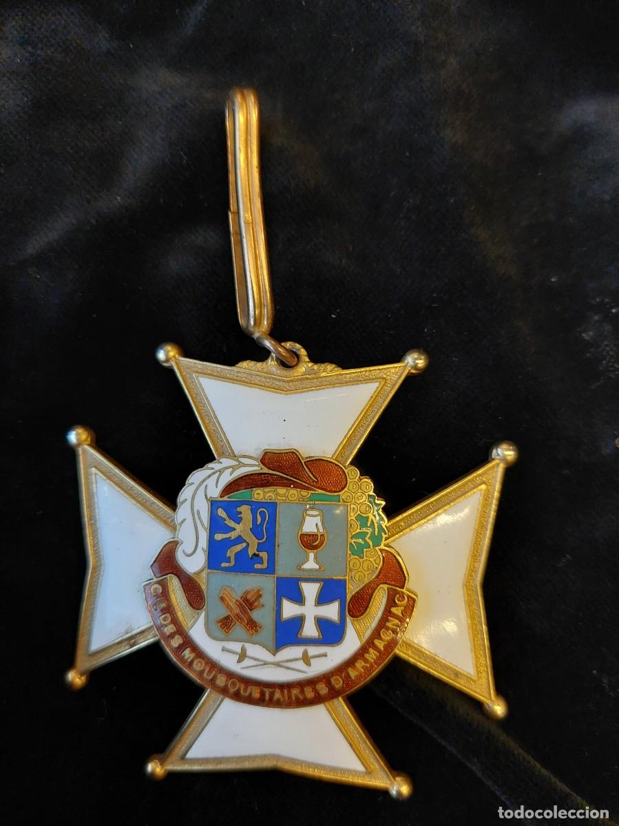 Historische Medaillen: Medalla francesa de la orden de los mosqueteros de Armagnac
