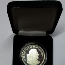Medallas históricas: VATICANO. BENEDICTO XVI 2005. MEDALLA DE PLATA JORNADAS MUNDIALES DE LA JUVENTUD. COLONIA. LOTE 0245. Lote 393748424