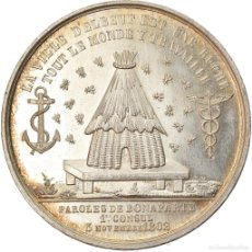 Medallas históricas: [#4964] FRANCIA, TOKEN, CHAMBRE DE COMMERCE D'ELBEUF, 1861, LECOMTE, SC, PLATA. Lote 402132164