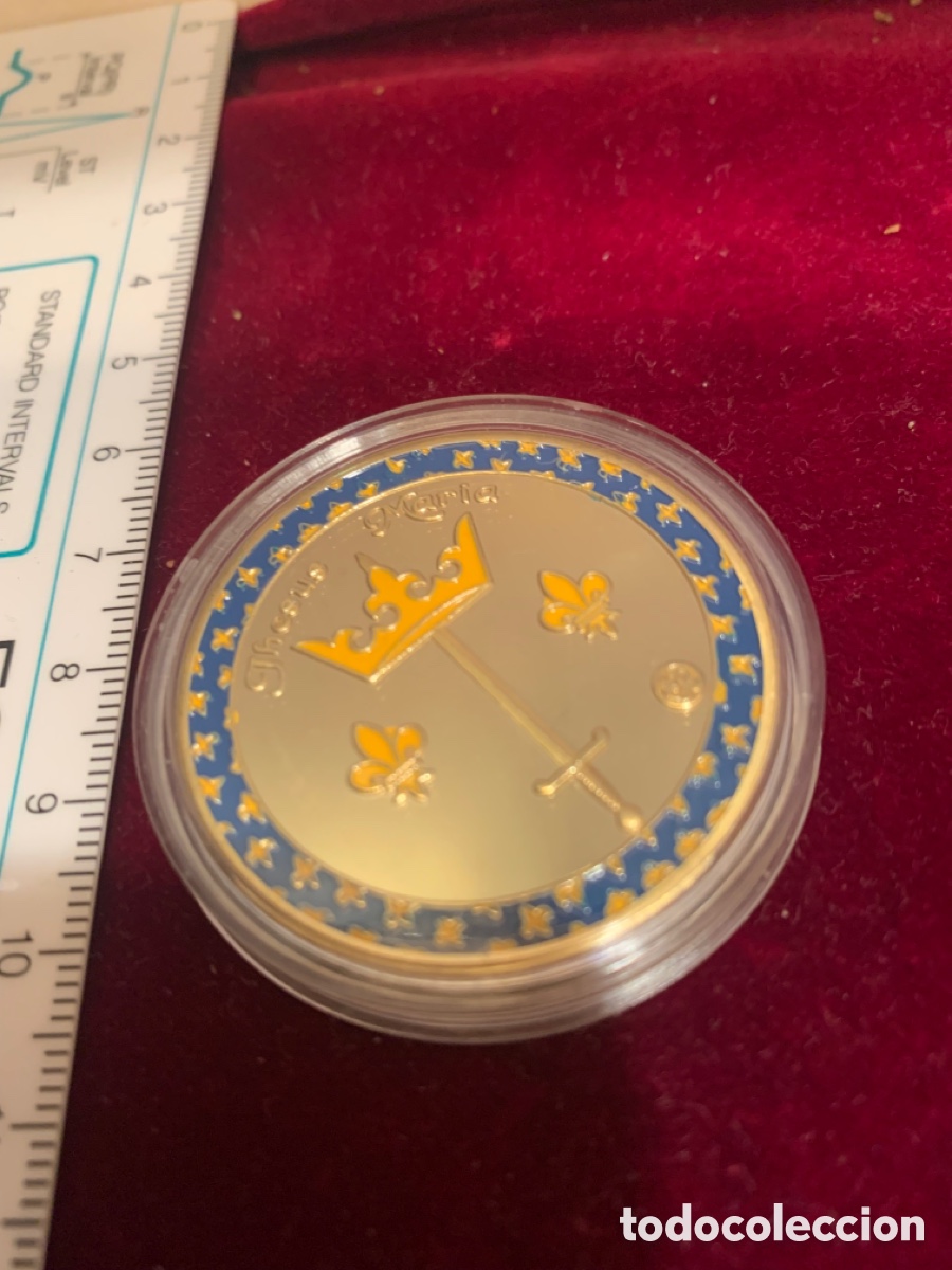 Medallas hist&oacute;ricas: Medalla coleccion juana de arco - Foto 4