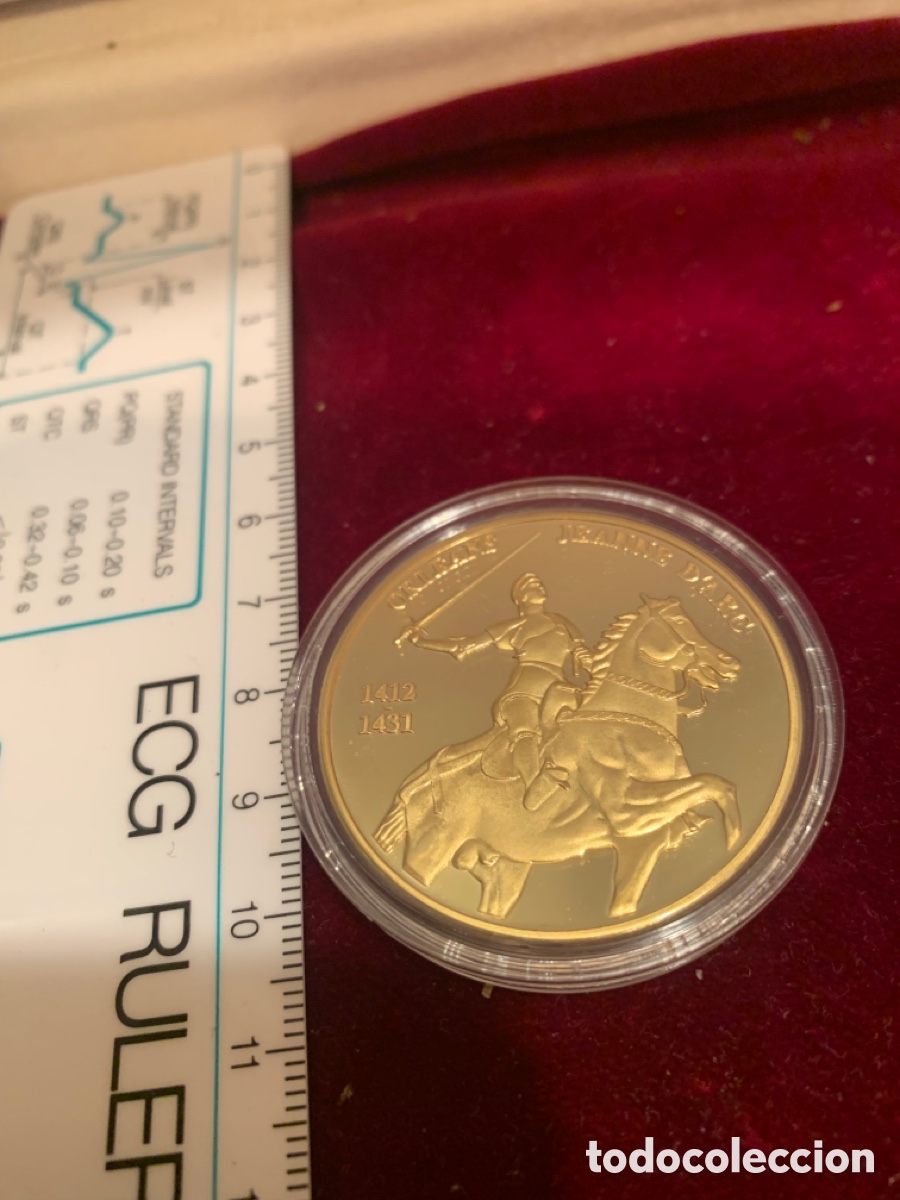 Medallas hist&oacute;ricas: Medalla coleccion juana de arco - Foto 1