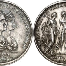 Medallas históricas: MEDALLA CARLOS IV Y MARIA LUISA 1802 EBC-