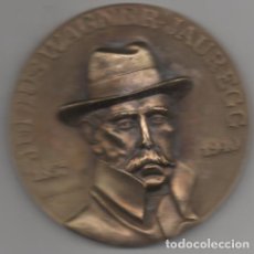 Medallas históricas: FILA MEDALHA PORTUGAL PRÉMIO NOBEL MEDICINA 1927 JULIUS WAGNER JAUREGG -CABRAL ANTUNES