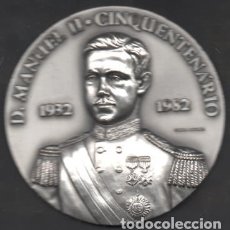 Medallas históricas: FILA MEDALHA PORTUGUESA REIS PORTUGAL D.MANUEL II PRATA CABRAL ANTUNES