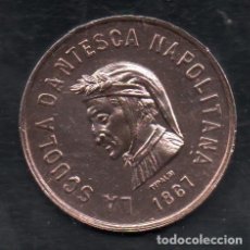 Medallas históricas: FILA MEDALHA ITALIA 1867 LA SCUOLA DANTESCA NAPOLITANA - BRONZE-TIPALDI
