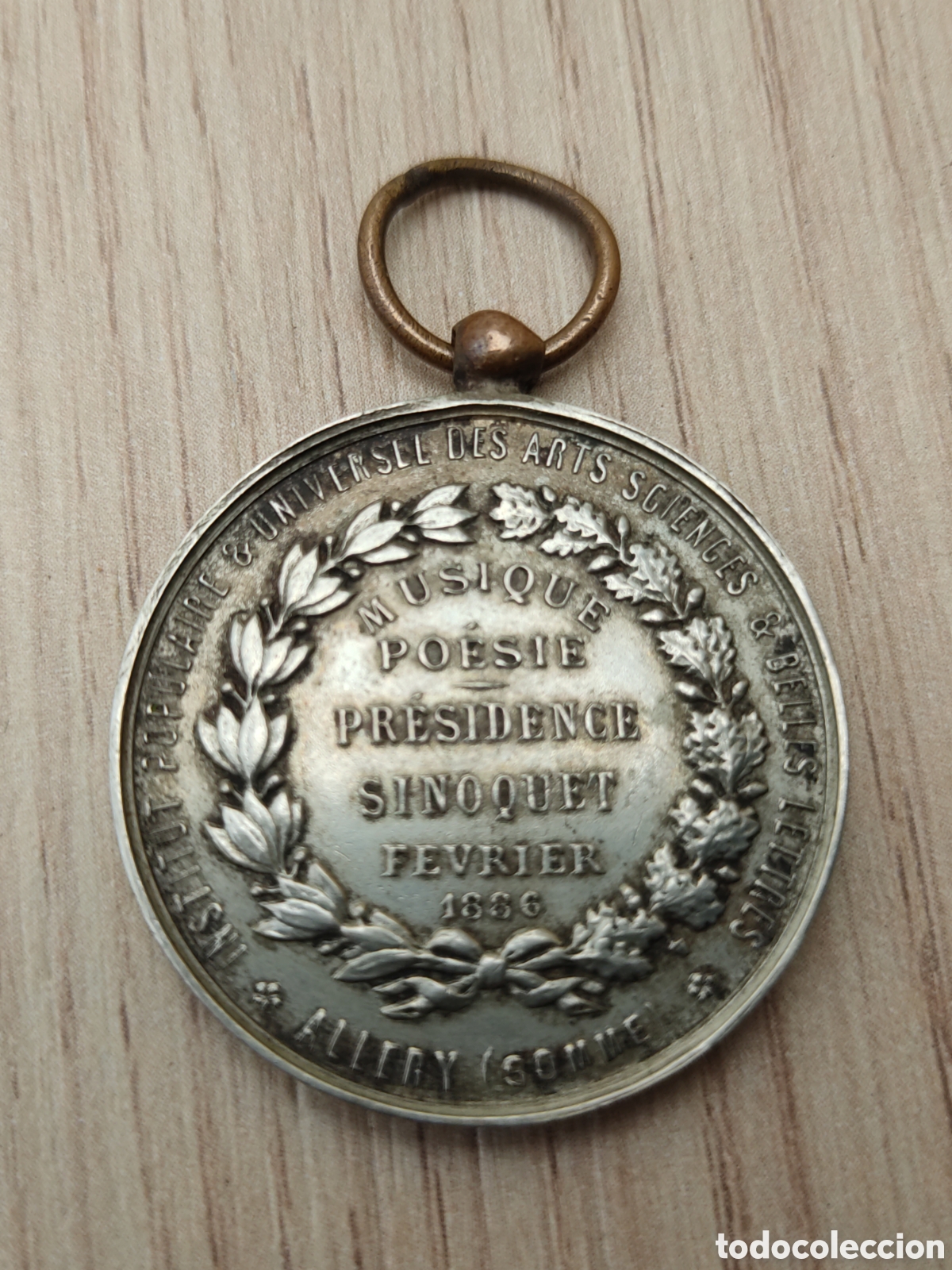 Medallas hist&oacute;ricas: Medalla Francesa 1886 - Foto 2