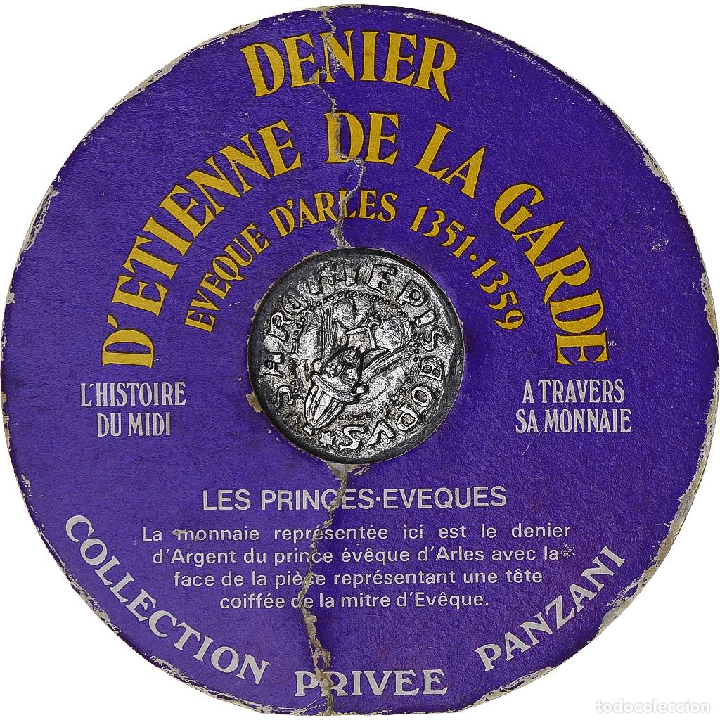 Medalhas hist&oacute;ricas: [#1023044] medalla, L'hisitoire du midi &agrave; travers sa monnaie, History, Denier d'Etienne de