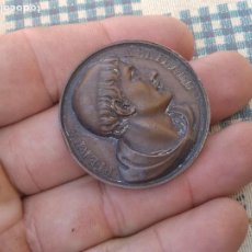 Medallas históricas: MEDALLA DE BRONCE DE PIERRE ABAILARD, FRANCIA 1817. VITRINA 8