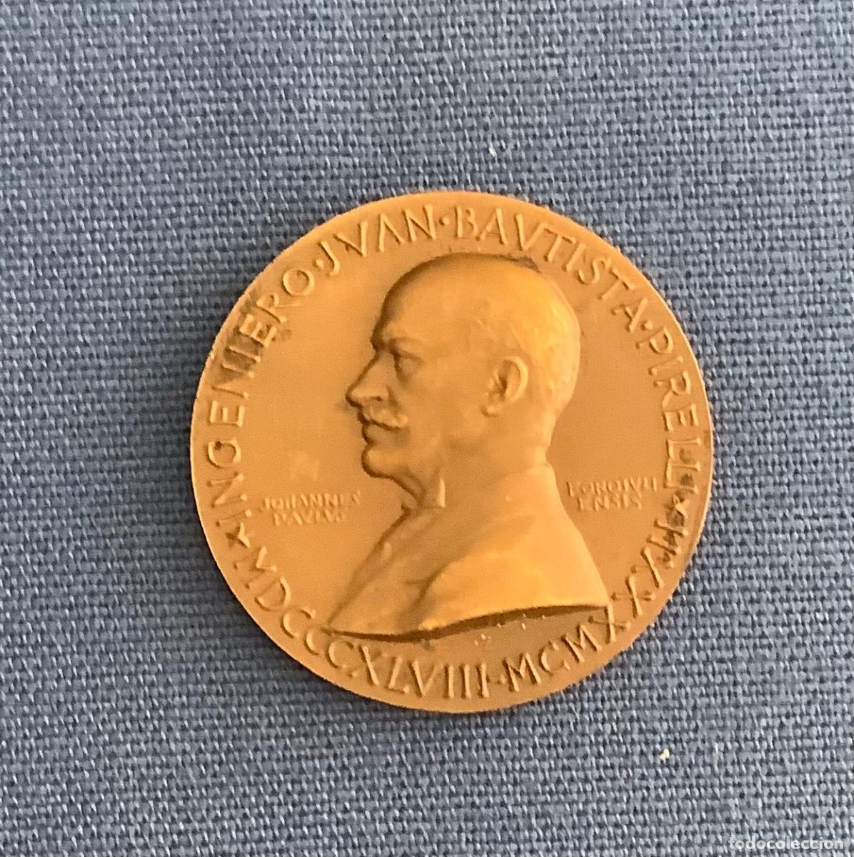 Medallas hist&oacute;ricas: Medalla aniversario Pirelli - Foto 1
