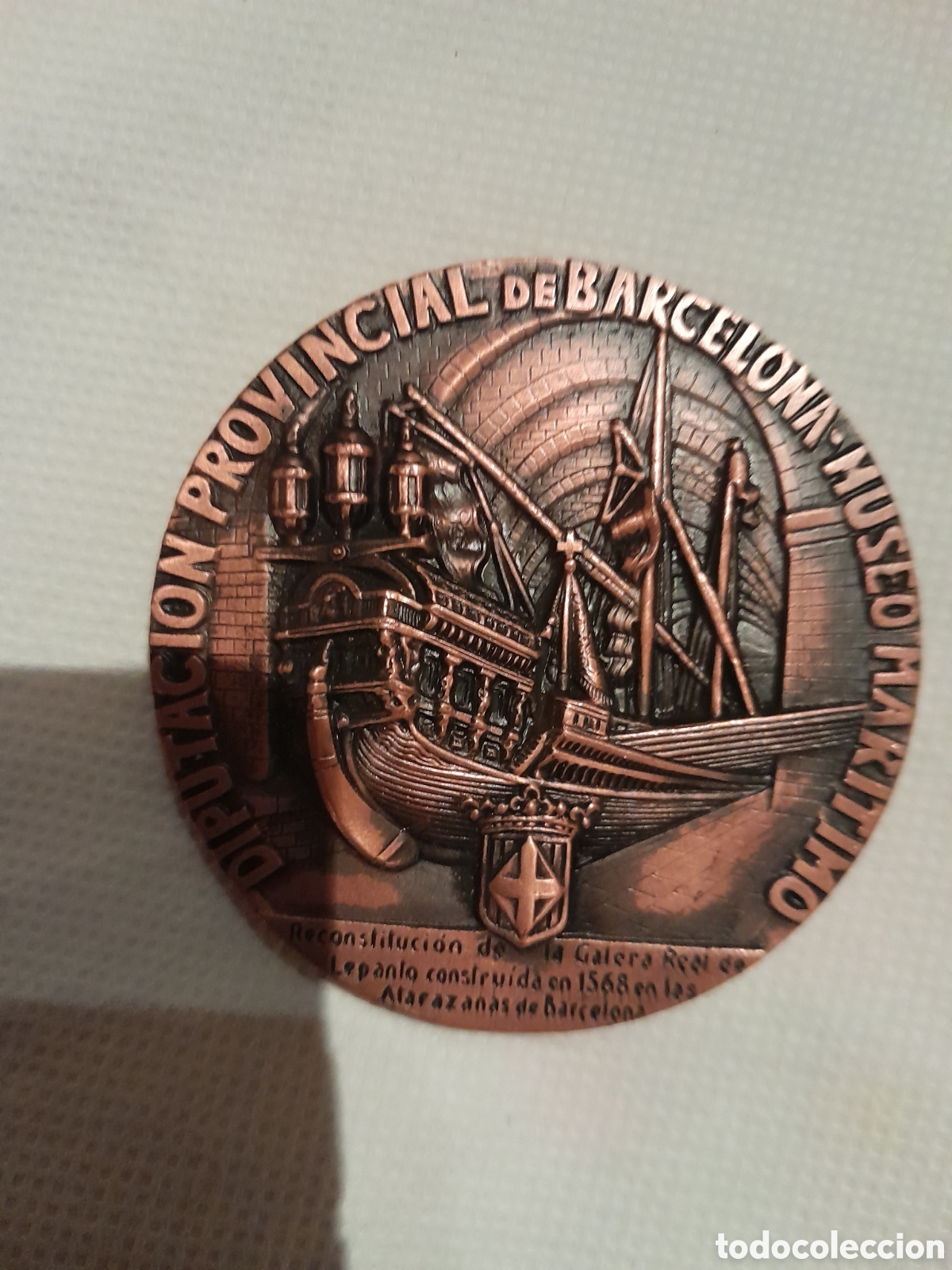 Medallas hist&oacute;ricas: Medalla IV centenario de Lepanto - Foto 1