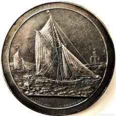 Medallas históricas: FRANCIA (1900) - SOUVENIR CROISIERE DE DOUARNENEZ A MORGAT - 30-07-1900 - A. LAVEE FEC - A. DESAIRE