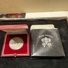 Medallas históricas: MEDALLA DE PLATA 925 DE LOS MUSEOS VATICANOS, CAJA Y CERTIFICADO