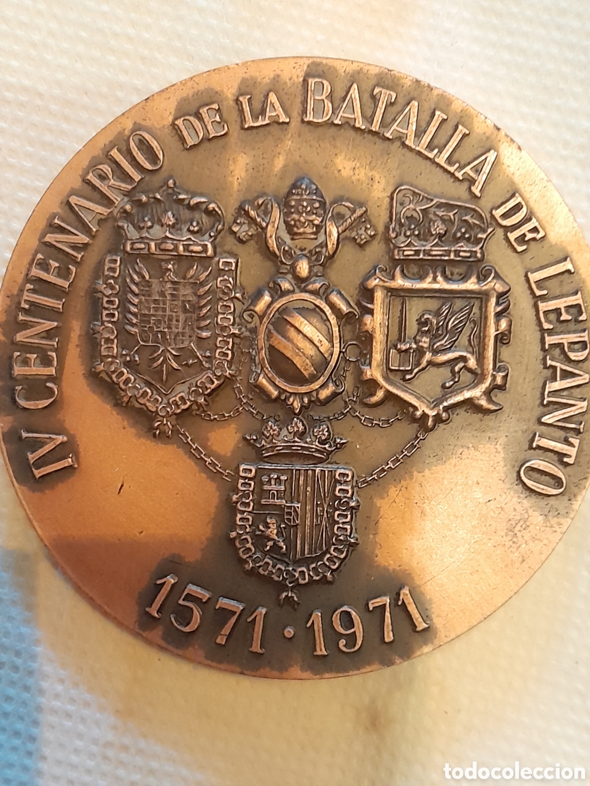 Medallas hist&oacute;ricas: Medalla museo mar&iacute;timo de Barcelona 1971 - Foto 2