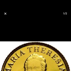 Medallas históricas: NIUE. 2,5 DOLLARS 2021 'EMPRESS MARIA THERESIA HABSBURG (1717-1780)' GOLD