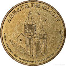 Medallas históricas: [#1280599] FRANCIA, TOURIST TOKEN, ABBAYE DE CLUNY, 2003, MDP, NORDIC GOLD, EBC