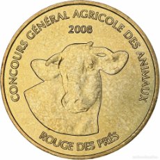 Medallas históricas: [#1280603] FRANCIA, TOURIST TOKEN, ROUGE DES PRÉS, 2008, MDP, NORDIC GOLD, EBC+