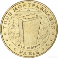 Medallas históricas: [#1280604] FRANCIA, TOURIST TOKEN, TOUR MONTPARNASSE, 2005, MDP, NORDIC GOLD, EBC