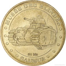 Medallas históricas: [#1280605] FRANCIA, TOURIST TOKEN, MUSÉE DES BLINDÉS, 2005, MDP, NORDIC GOLD, EBC+