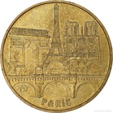 Medallas históricas: [#1280611] FRANCIA, TOURIST TOKEN, PARIS, MONUMENTS, 2006, MDP, NORDIC GOLD, EBC