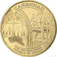 Medallas históricas: [#1280620] FRANCIA, TOURIST TOKEN, CARENNAC, 2008, MDP, NORDIC GOLD, EBC+