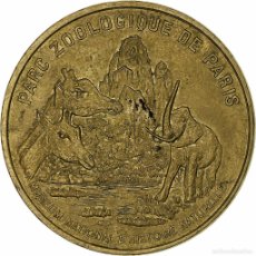 Medallas históricas: [#1280627] FRANCIA, TOURIST TOKEN, PARC ZOOLOGIQUE DE PARIS, MDP, NORDIC GOLD, MBC+