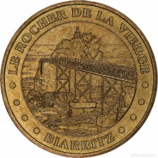 Medallas históricas: [#1280629] FRANCIA, TOURIST TOKEN, LE ROCHER DE LA VIERGE, BIARRITZ, 2003, MDP, NORDIC