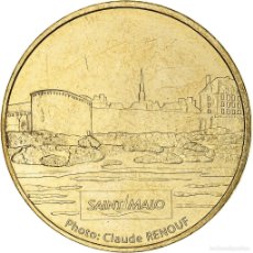 Medallas históricas: [#1280657] FRANCIA, TOURIST TOKEN, SAINT-MALO, 2008, MDP, NORDIC GOLD, EBC+