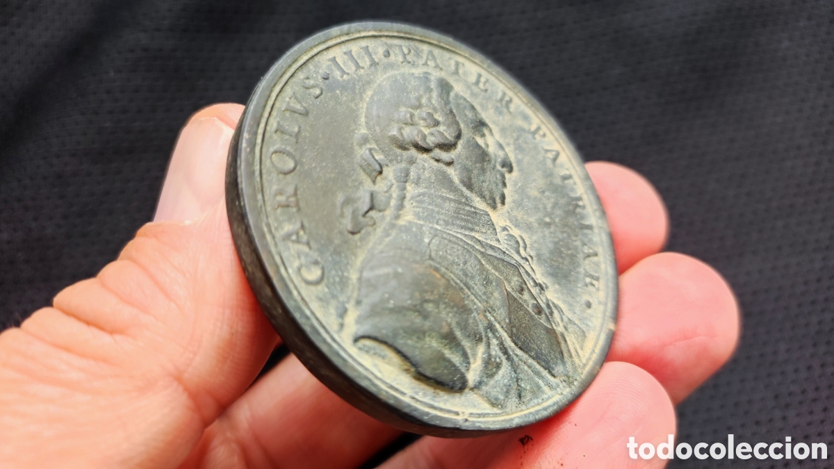Medallas hist&oacute;ricas: Medall&oacute;n Carlos III - Foto 2
