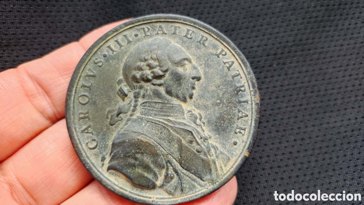 Medallas hist&oacute;ricas: Medall&oacute;n Carlos III - Foto 1