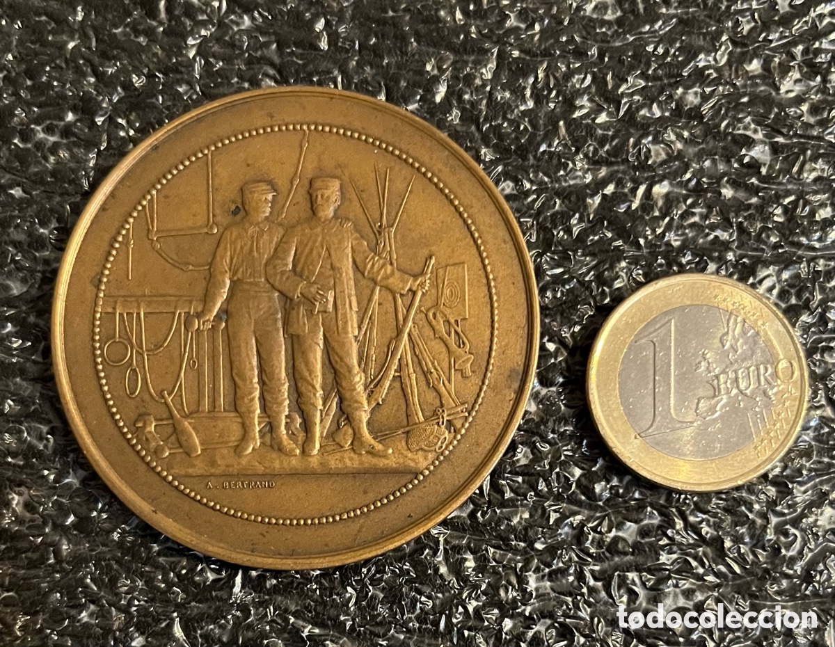 Medallas hist&oacute;ricas: Medalla Bronce Francesa Arthus Bernard - Foto 2